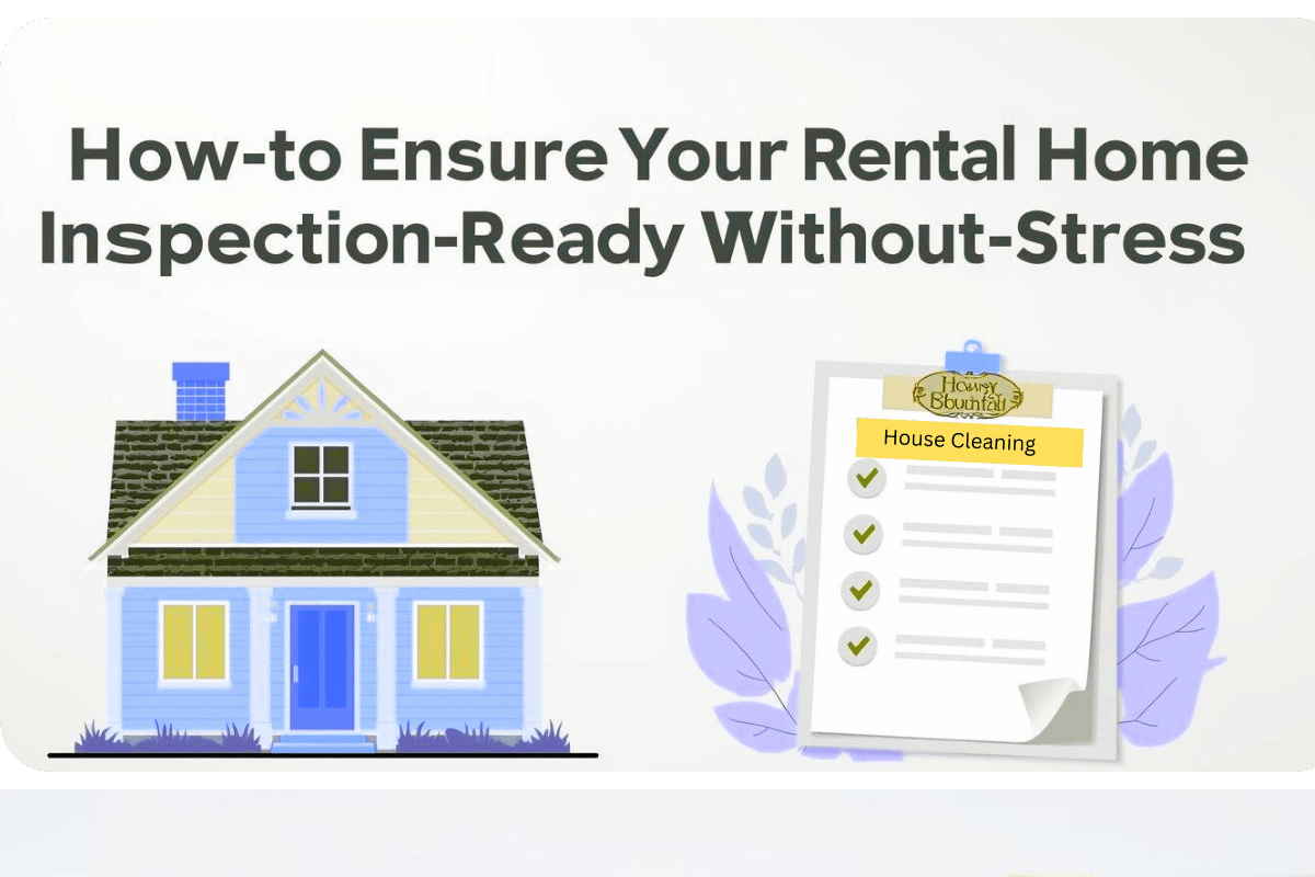 rental house cleaning inspection