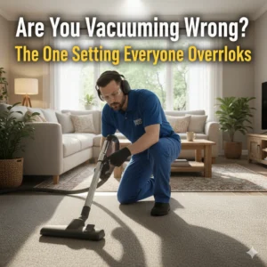 Are You Vacuuming Wrong? The One Setting Everyone Overlooks