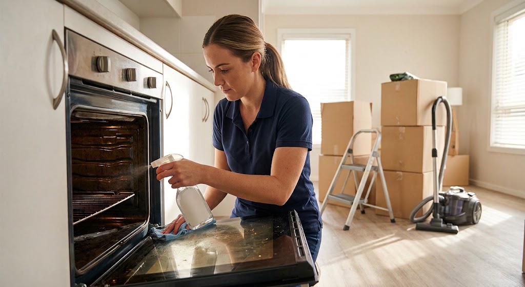 Seamless real estate lease handover and key return after premium bond clean